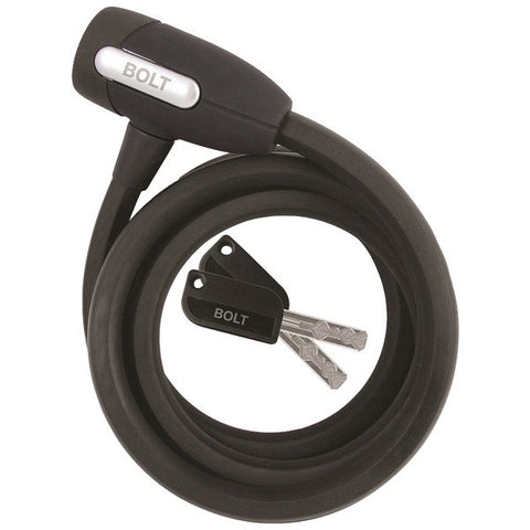 WORDLOCK CL-585-BK WLX Series 12mm Matchkey Cable Lock