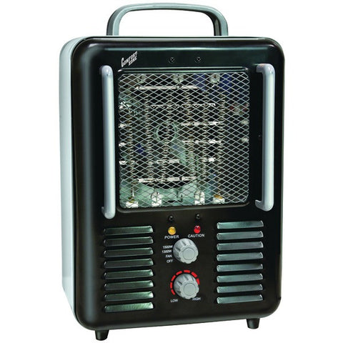 COMFORT ZONE CZ798BK Deluxe Milkhouse Heater-Fan