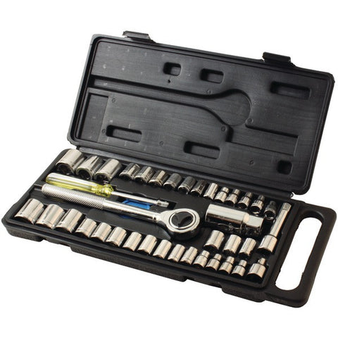 HB SMITH TOOLS 79940 40-Piece Drop-Forged Socket Set