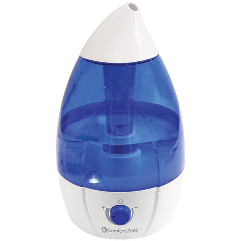 COMFORT ZONE CZHD31 1-Gallon Ultrasonic Humidifier