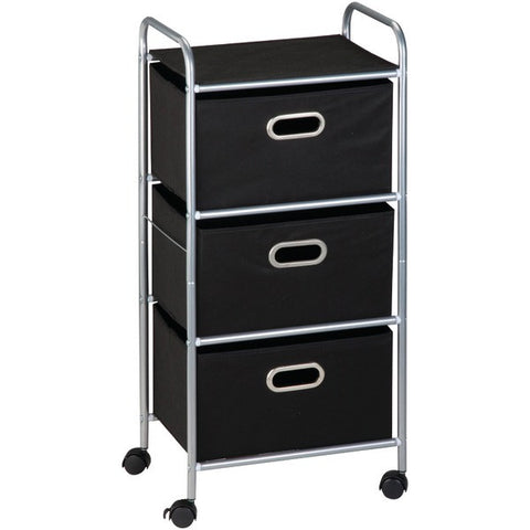 HONEY-CAN-DO CRT-02184 3-Drawer Rolling Storage Cart