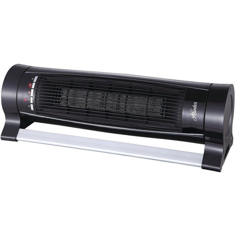 HUNTER HPH15-E BLACK Vertical & Horizontal Oscillating Digital Ceramic Heater with Remote (Black)