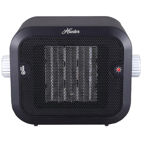 HUNTER PC-003BK Retro Ceramic Space Heater (Black)