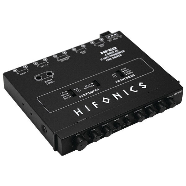 HIFONICS HFEQ Half-DIN In-Dash HFEQ 4-Band Equalizer