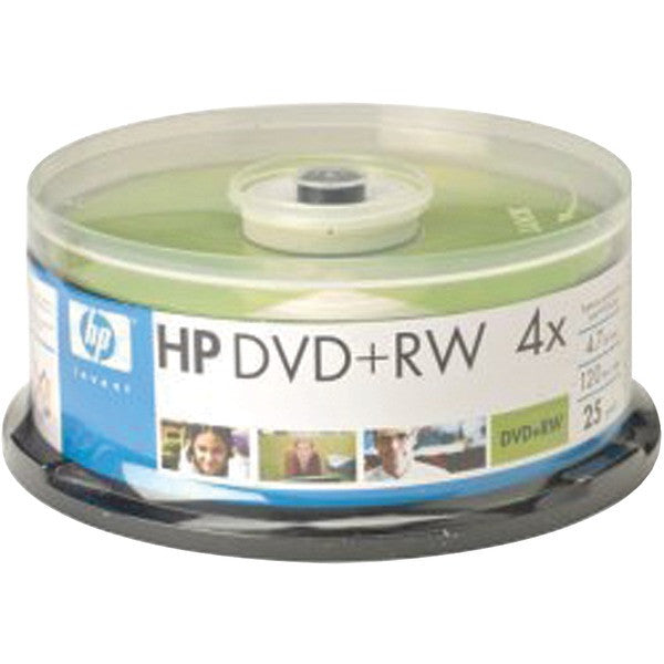 HP DRW04025CB 4.7GB DVD+RWs, 25-pk Spindle