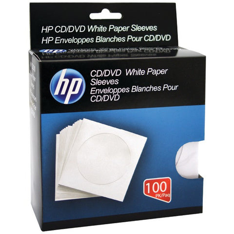 HP HPWS100RB CD-DVD Storage Sleeves (100 pk)