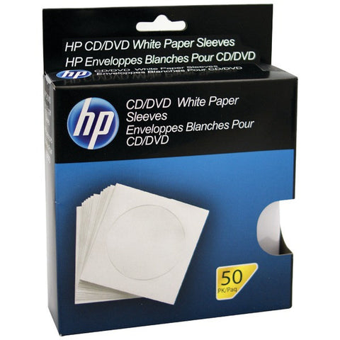 HP HPWS50RB CD-DVD Storage Sleeves (50 pk)
