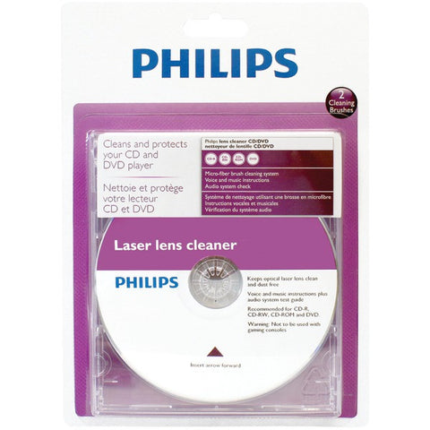 PHILIPS SVC2330-28 CD-DVD Laser Lens Cleaner