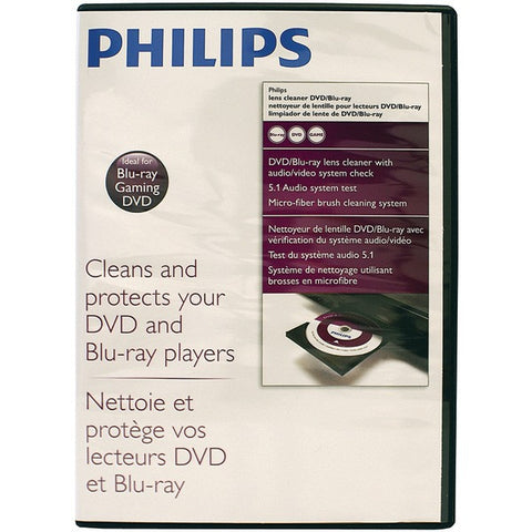 PHILIPS SVC2341-27 DVD-Blu-ray(TM) Laser Lens Cleaner