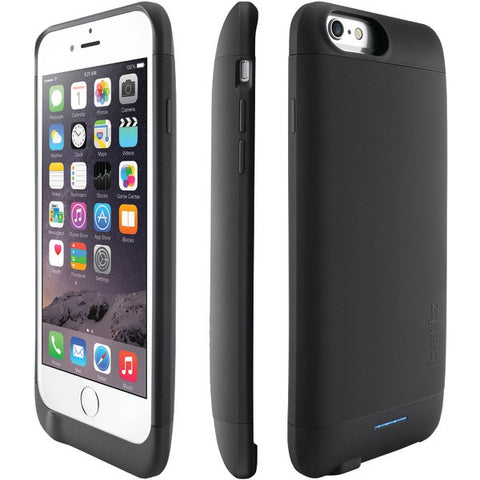 IBATTZ IB-RV6-BLK-V1 iPhone(R) 6-6s Invictus 3,200mAh Battery Charger Case (Black)