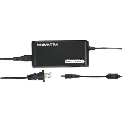 MANHATTAN 101615 100-Watt Universal Notebook Power Adapter with Automatic Adjustable Voltage