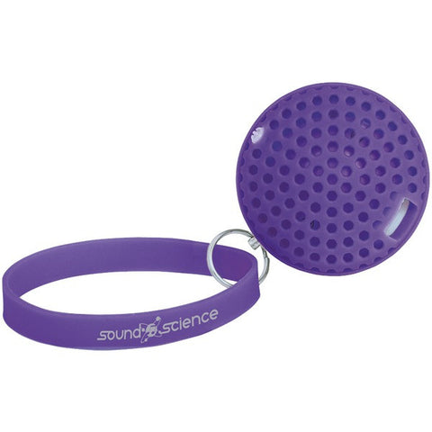 MANHATTAN 162326 Sound Science Atom Glowing Bluetooth(R) Speaker (Purple)