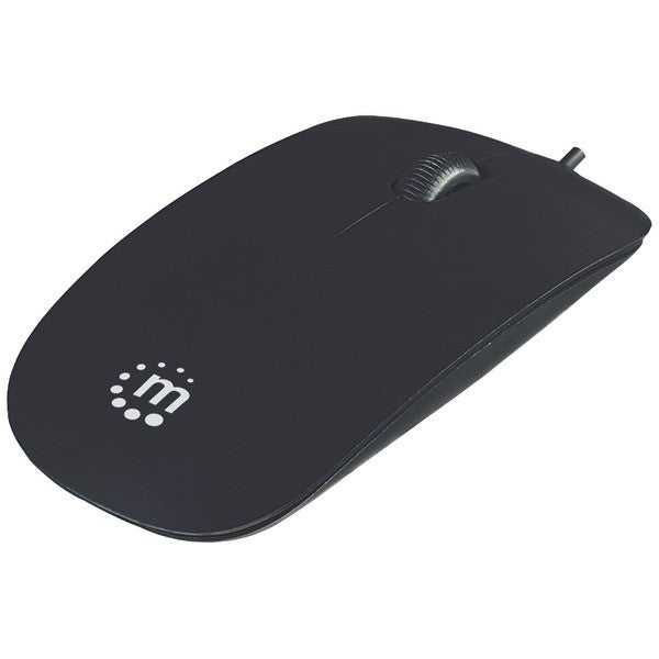 MANHATTAN 177658 Silhouette Optical Mouse (Black)