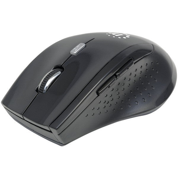 MANHATTAN 179386 Curve Wireless Optical Mouse (Black)