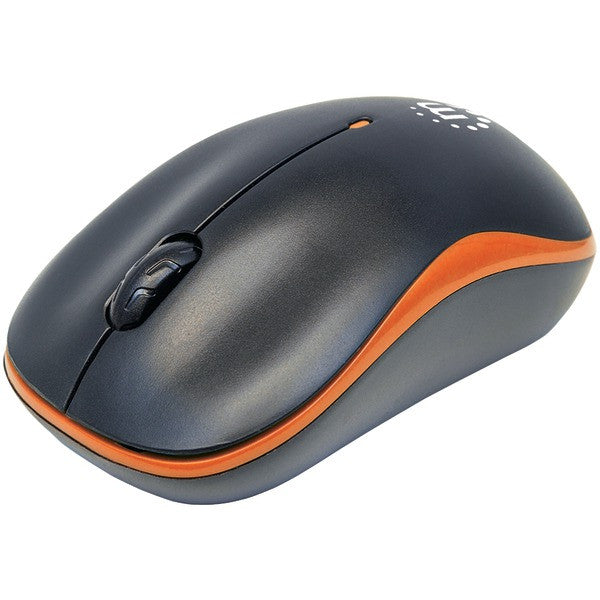 MANHATTAN 179409 Success Wireless Optical Mouse (Orange-Black)