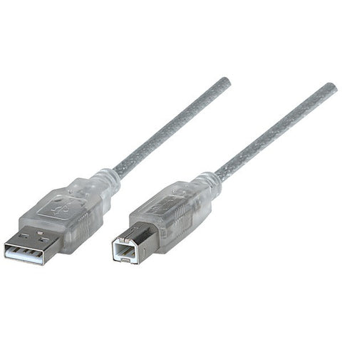 MANHATTAN 333405 A-Male to B-Male USB 2.0 Cable (6ft)