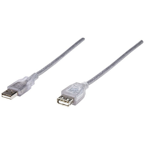 MANHATTAN 340502 A-Male to A-Female USB 2.0 Cable (15ft)