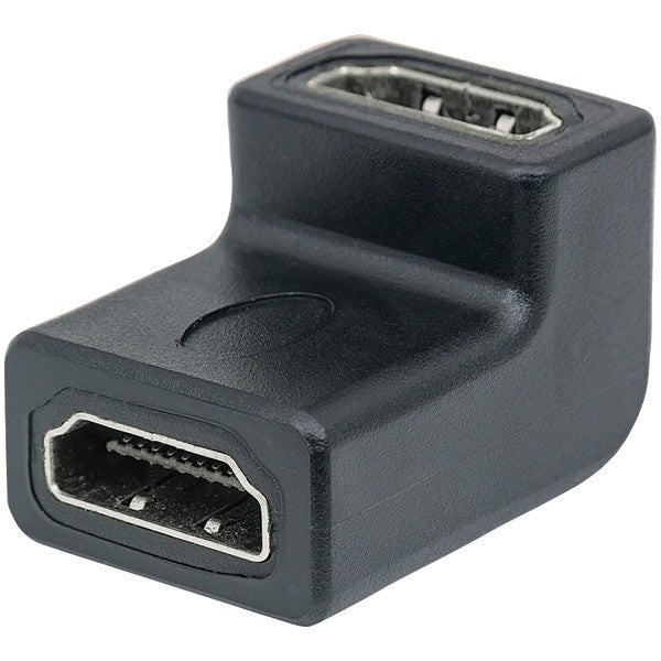 MANHATTAN 353472 HDMI(R) A-Female to A-Female Coupler (90deg Connection)