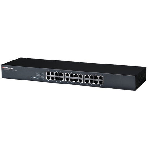 INTELLINET 520416 Rack-Mount Ethernet Switch (24 port)