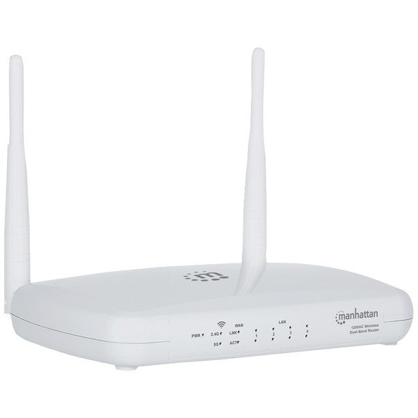 MANHATTAN 525480 Wireless 1200AC Concurrent Dual-Band Gigabit Router