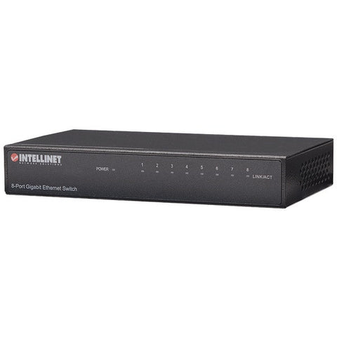 INTELLINET 530347 8-Port Gigabit Desktop Ethernet Switch