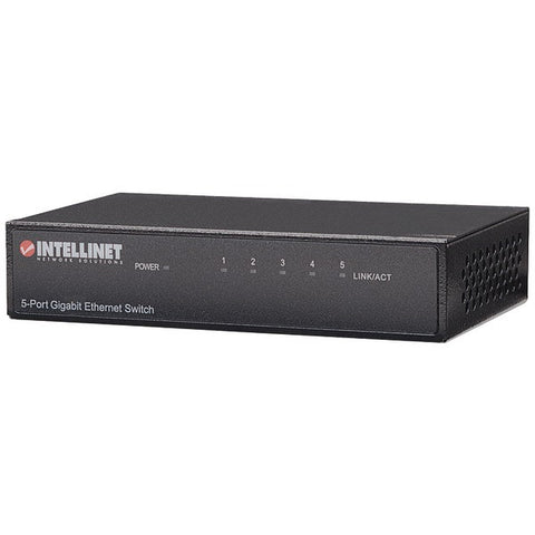INTELLINET 530378 5-Port Gigabit Desktop Ethernet Switch
