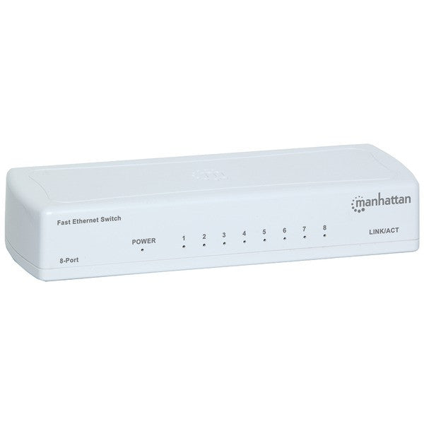 MANHATTAN 560689 Fast Ethernet Office Switch (8 Port)