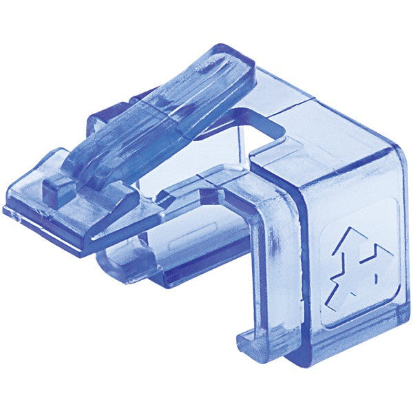 INTELLINET 771443 Repair Clip for RJ45 Modular Plug, 50 pk (Transparent Blue)