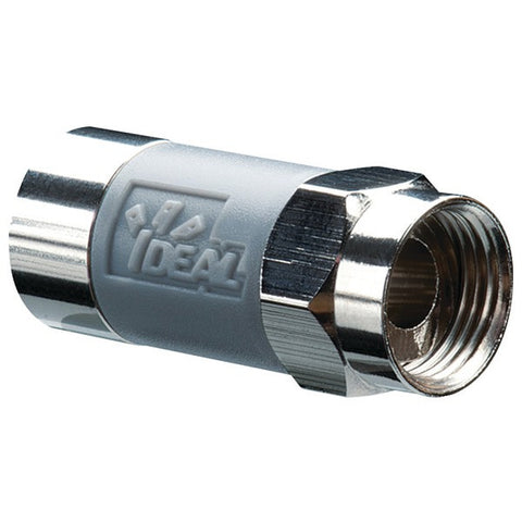 IDEAL 85-168 RG6 TLC(TM) Tool-Free Compression Connectors, 50 pk