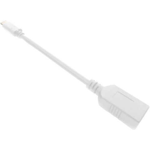 IESSENTIALS IE-C2AF-WT USB-A to USB-C(TM) Adapter Cable (White)