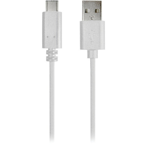 IESSENTIALS IE-C2A-WT USB-A to USB-C(TM) Cable, 3.3ft-1m (White)