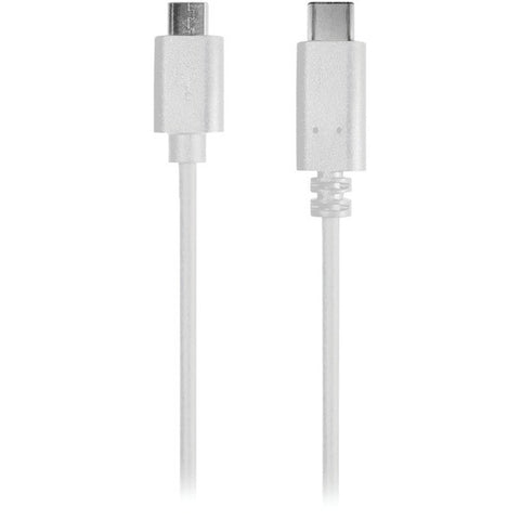 IESSENTIALS IE-C2M-WT Micro USB to USB-C(TM) Cable, 3.3ft-1m (White)