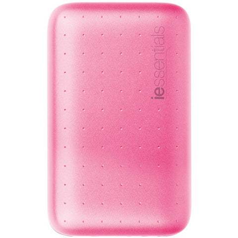 IESSENTIALS IEC-PB6-PK 6,000mAh Power Bank with UL Battery Pack (Pink)