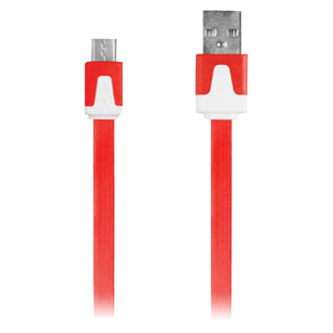 IESSENTIALS IE-DCMICRO-RD Micro USB Cable, 3.28ft (Red)