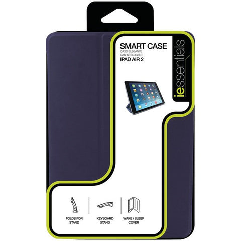 IESSENTIALS IPADA2-SMART-BL iPad Air(R) 2 Smart Case (Blue)
