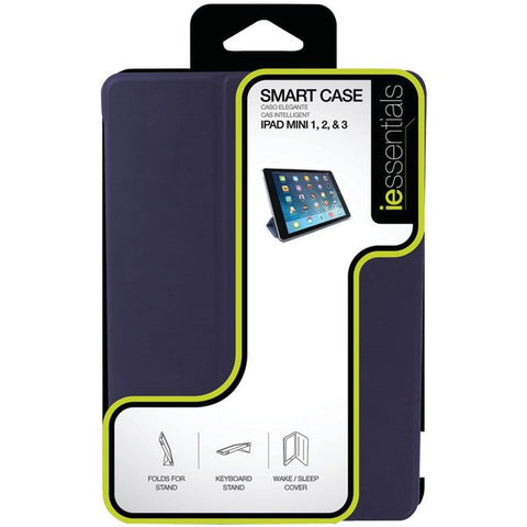 IESSENTIALS IPADM-SMART-BL iPad mini(TM) Smart Case (Blue)
