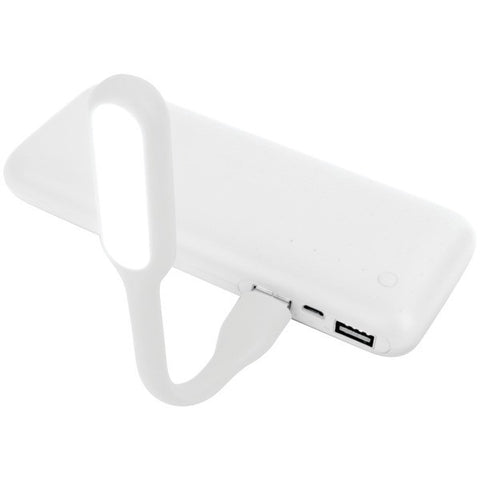 IESSENTIALS IE-PBLED-WT Power Bank USB LED Lamp (White)