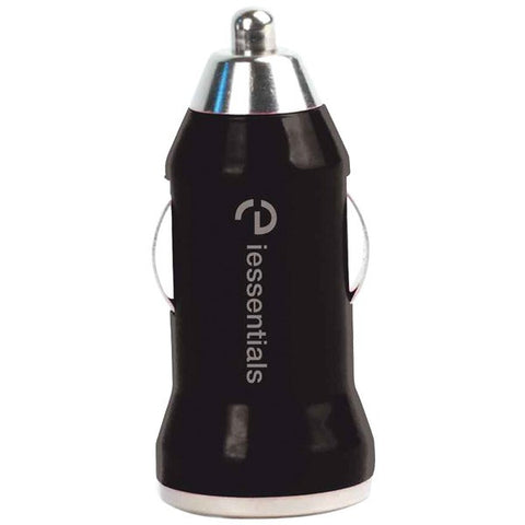 IESSENTIALS IE-PCP-USB iPhone(R)-iPod(R)-Smartphone 1-Amp USB Car Charger