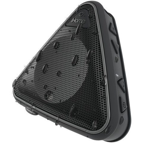 IHOME iBT3BC Splashproof Bluetooth(R) Speaker with Speakerphone (Black)