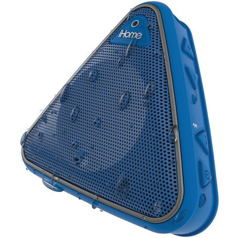 IHOME iBT3LC Splashproof Bluetooth(R) Speaker with Speakerphone (Blue)
