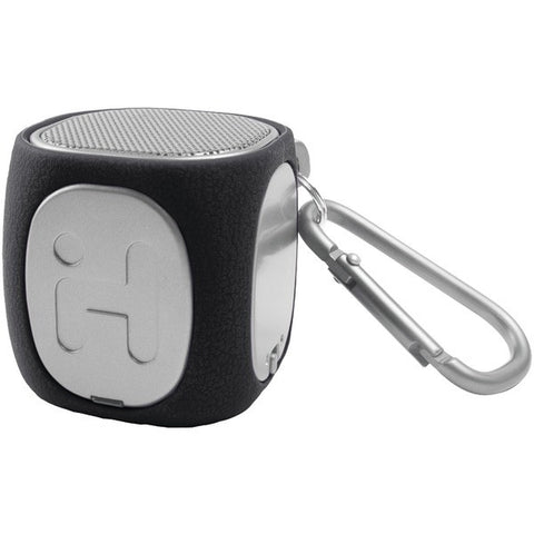 IHOME IBT55BGXC Bluetooth(R) Rechargeable Mini Speaker System (Black-Gray)