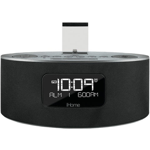 IHOME iDL46GC Dual-Charging Stereo FM Clock Radio with Lightning(R) Connector