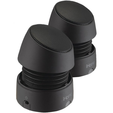 IHOME iHM79BC Rechargeable Mini Stereo Speakers