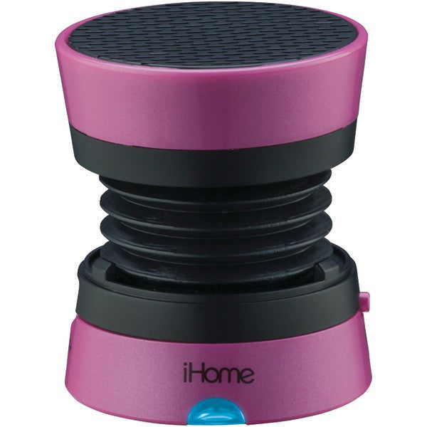 IHOME iM70PC Rechargeable Mini Speaker (Pink)