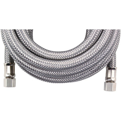 CERTIFIED APPLIANCE IM120SS Braided Stainless Steel Ice Maker Connector (10ft)