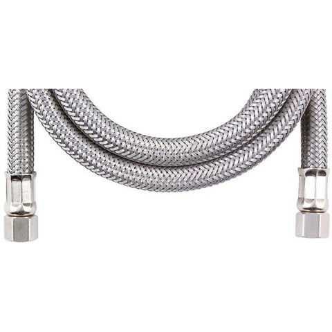 CERTIFIED APPLIANCE IM60SS Braided Stainless Steel Ice Maker Connector (5ft)