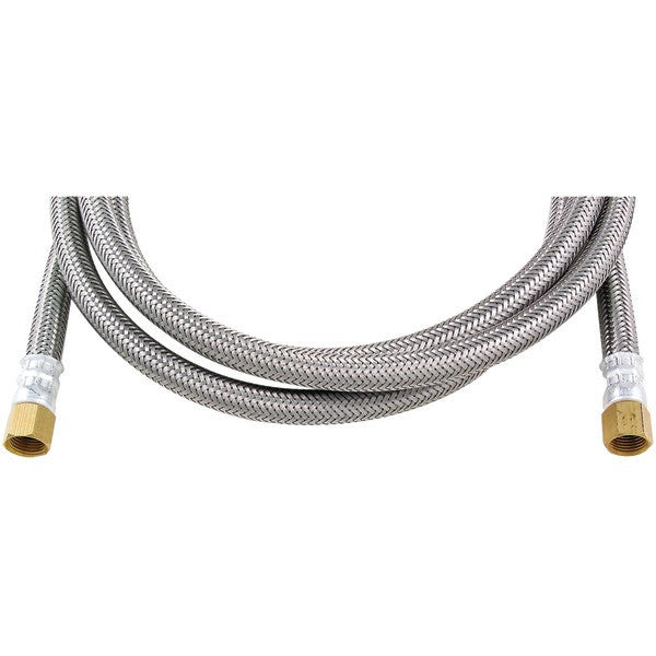 CERTIFIED APPLIANCE IM84SS Braided Stainless Steel Ice Maker Connector (7ft)