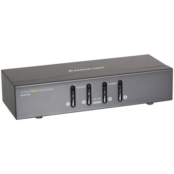 IOGEAR GCS1724 VGA KVM Switch with PS-2 & USB (4 Port)