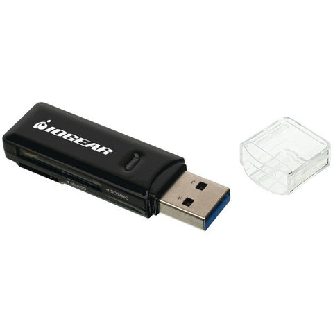 IOGEAR GFR305SD Compact USB 3.0 SDXC(TM) Card-microSDXC(TM) Card Reader-Writer