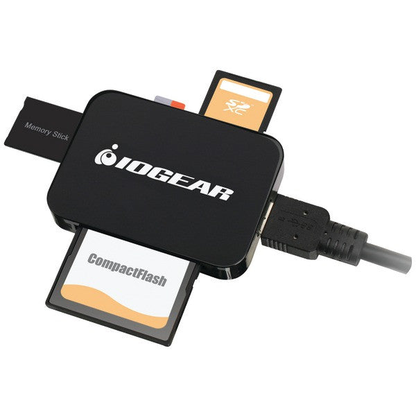 IOGEAR GFR382 USB 3.0 4-Slot Card Reader-Writer